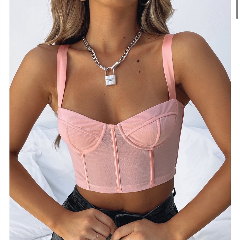 White fox gimme more bustier